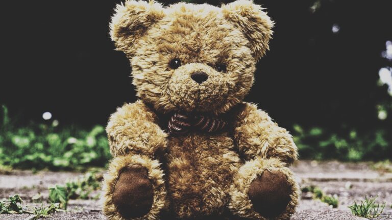 Teddy bear sitting alone against a wall, symbolizing the isolation and pain experienced by survivors of childhood sexual abuse and incest